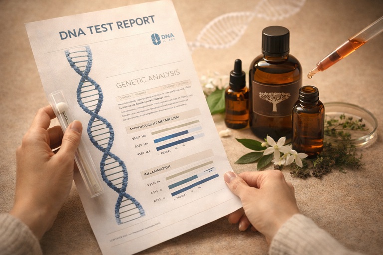 Как работает ДНК-тестирование для подбора масел